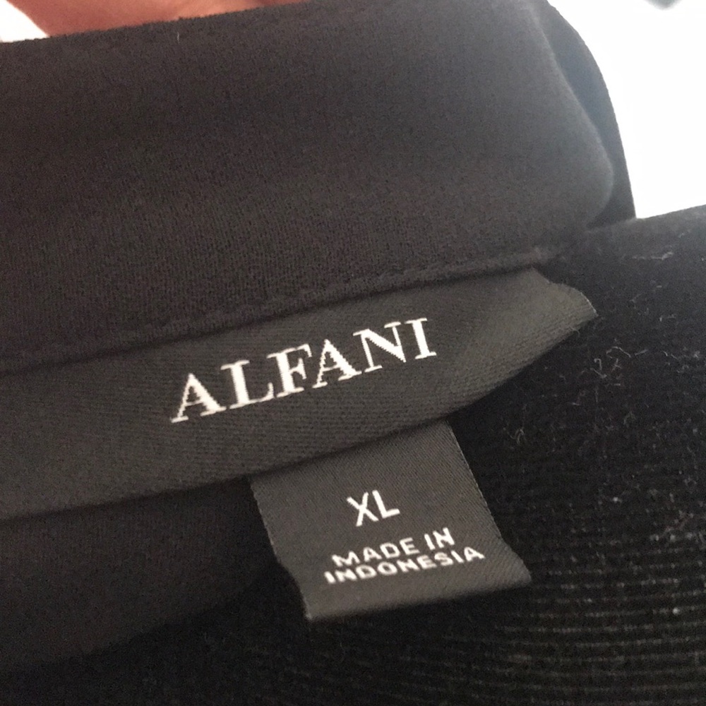 Alfani Citron blouse 1980s 1990s - Picture 6 of 6
